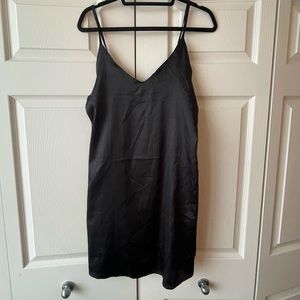 Black Slip Dress